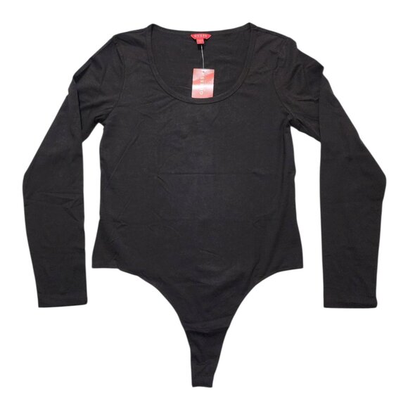 Guess Women's Long Sleeve Bodysuit - Stretch, Soft, Versatile Tops Size XL - Picture 1 of 9